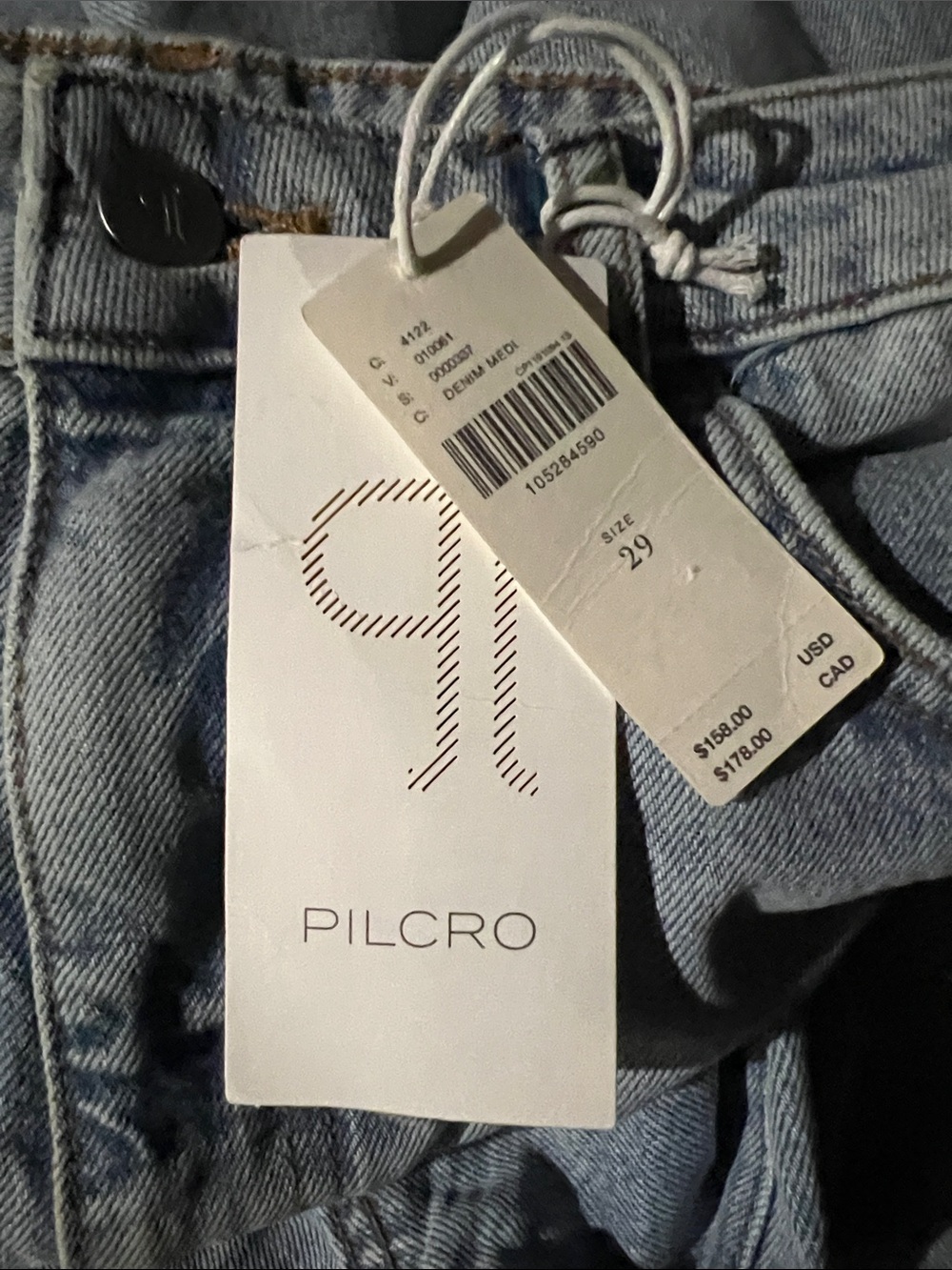 Pilcro Austyn High Rise Wide Leg Floral Cut Out Jeans - Picture 5 of 7